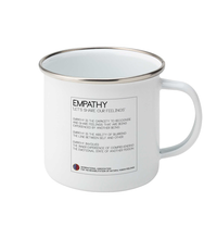 Load image into Gallery viewer, Empathy Enamel Mug by Valerio Loi