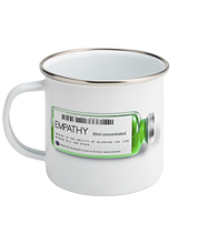 Load image into Gallery viewer, Empathy Enamel Mug by Valerio Loi