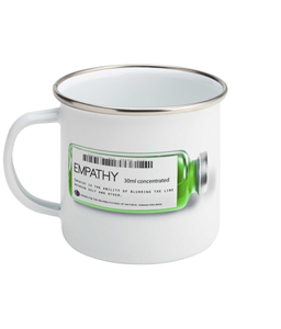 Empathy Enamel Mug by Valerio Loi