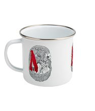 Load image into Gallery viewer, Little Red Riding Hood Enamel Mug by Francesca Calabrò