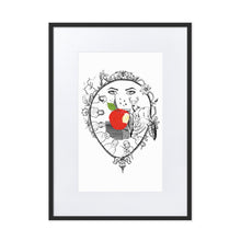 Load image into Gallery viewer, Snow White Framed Poster by Francesca Calabrò