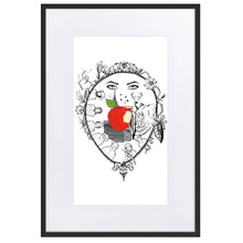 Load image into Gallery viewer, Snow White Framed Poster by Francesca Calabrò