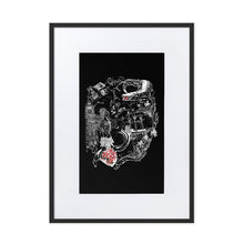 Load image into Gallery viewer, Peter Pan On Black Framed Poster by Francesca Calabrò