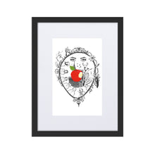 Load image into Gallery viewer, Snow White Framed Poster by Francesca Calabrò